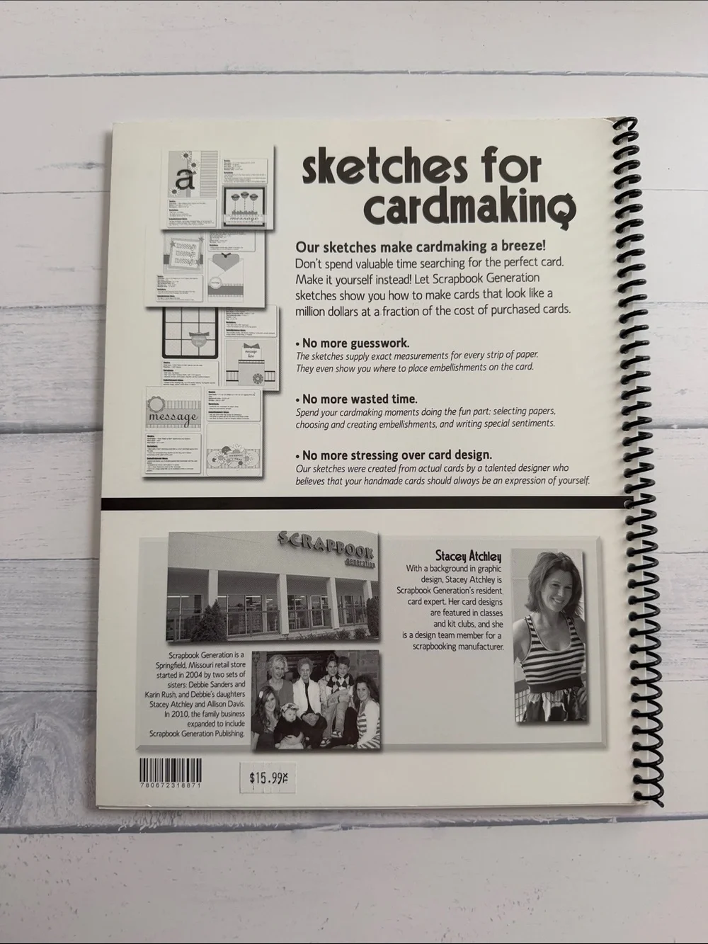 Sketches for Cardmaking Volumes 1 & 2 | Set Spiral Bound Idea Books